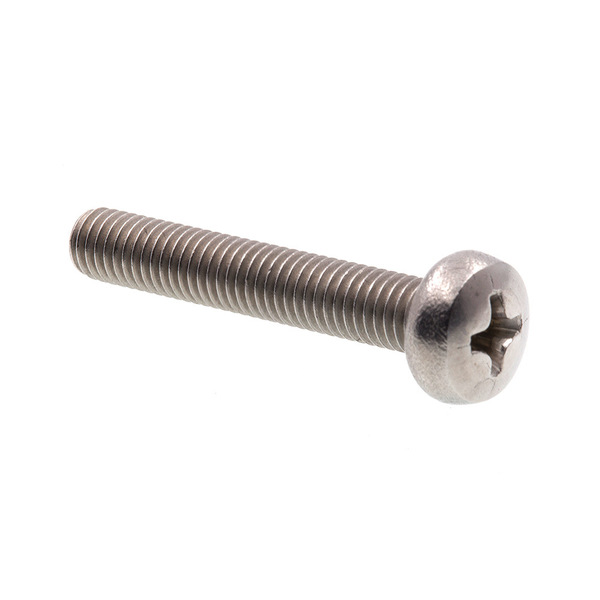 Prime-Line Machine Screw, Metric Pan Head, Phil Drive M5-0.8 X 30MM A2-70 Stainless Steel 10PK 9131423